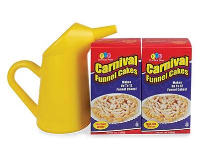 Fun pack Foods Carnival Funnel Cake Mix With Pitcher (2 ct, 13.5oz)