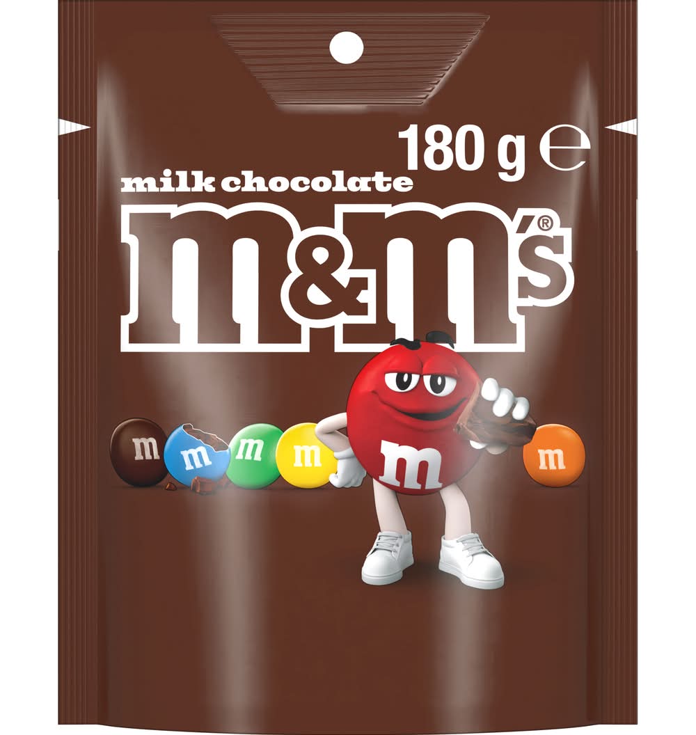 M&M's Milk Chocolate Bag (180g)