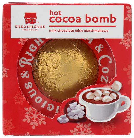 Order Dreamhouse Milk Chocolate Hot Cocoa Bomb - 0.83 oz food online from Rite Aid store, Costa Mesa on bringmethat.com