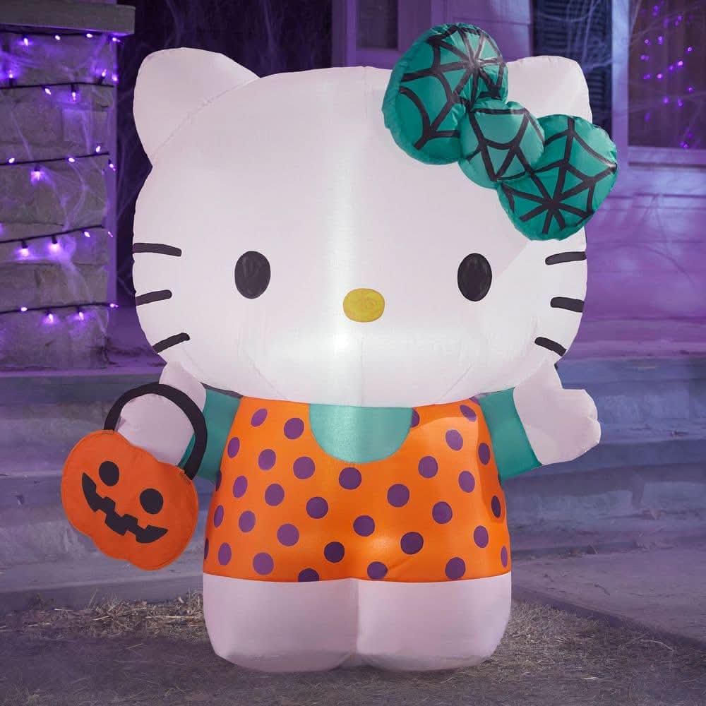 3.2 Ft Led Hello Kitty Inflatable Airblown® I8