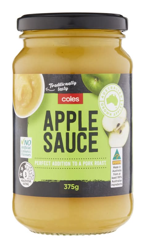 Coles Apple Sauce (375g)