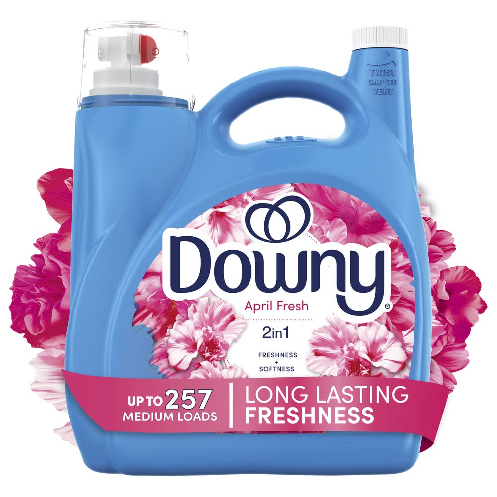 Downy Soft Liquid Fabric Softener, April Fresh (150 fl oz)