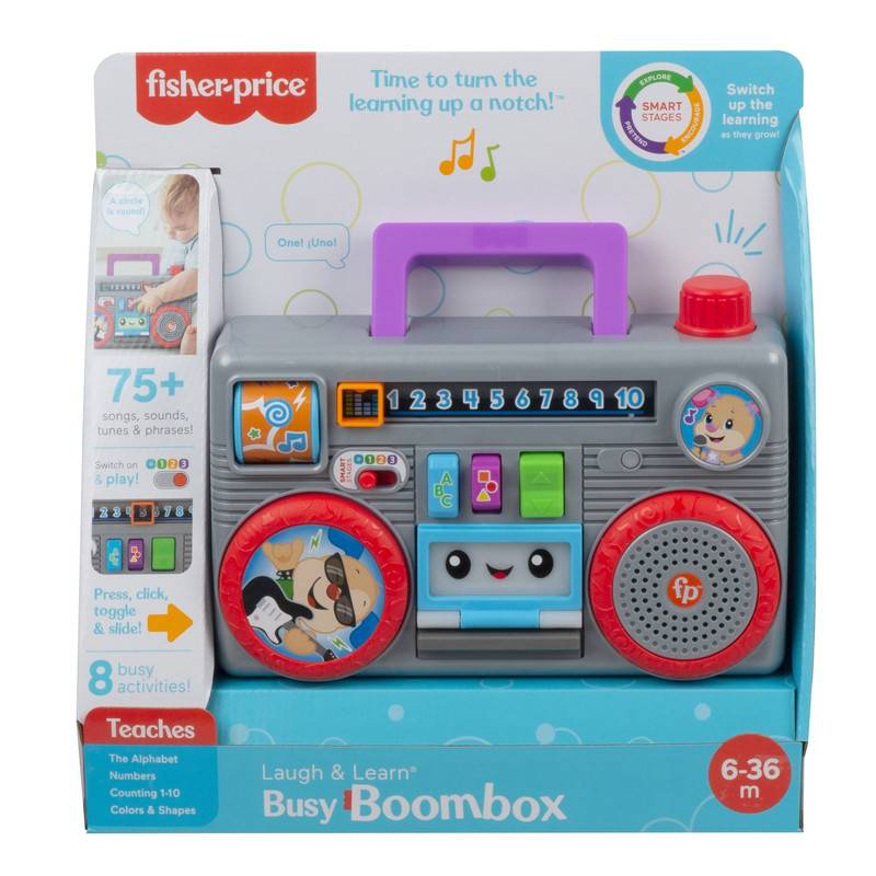 Fisher-Price radio portátil baila y aprende