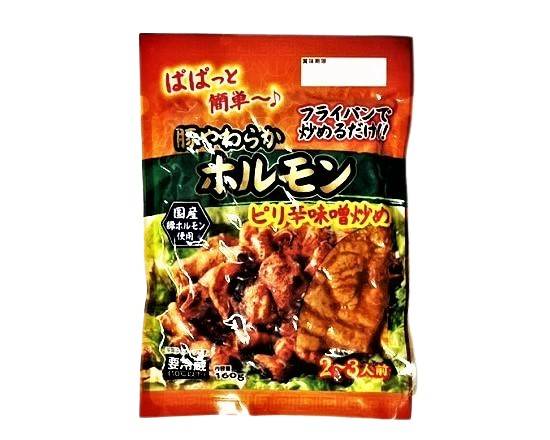 16_フジ食品　国産豚ホルモンみそ味（160g）