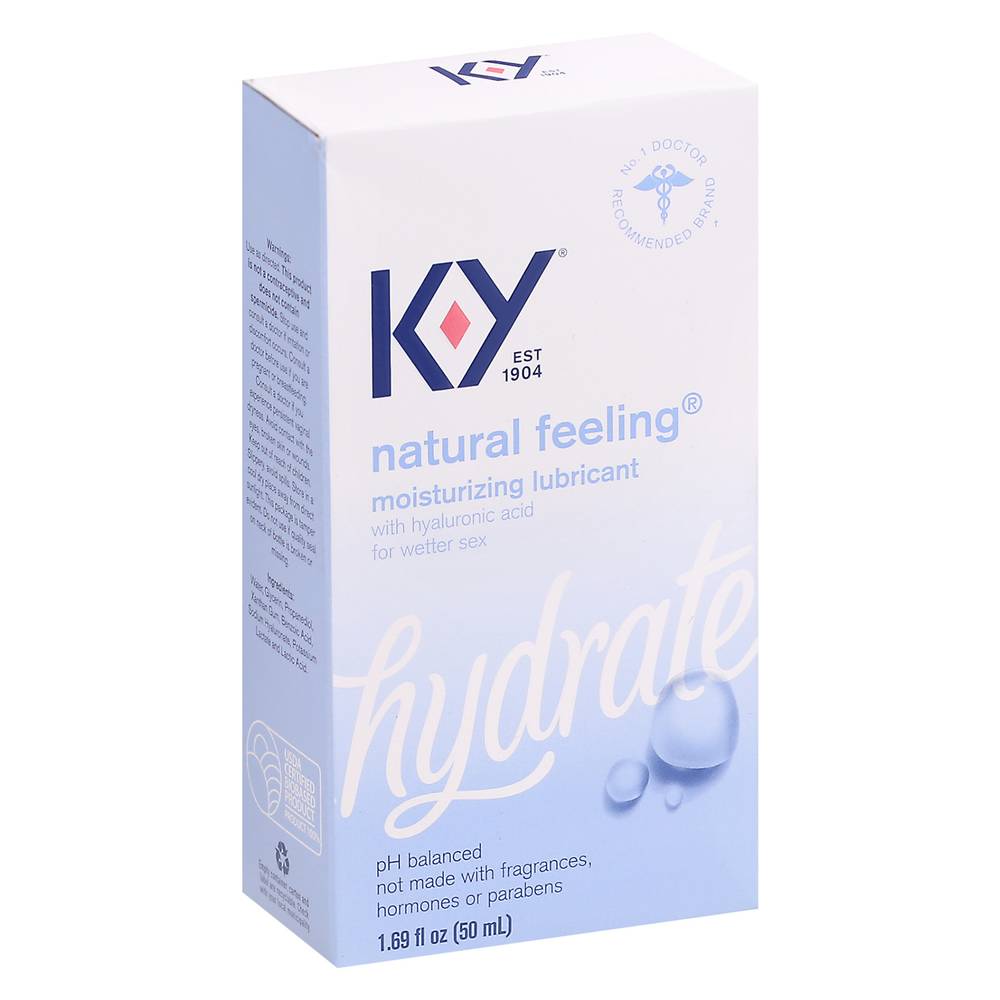 K-Y Natural Feeling Moisturizing Lubricant