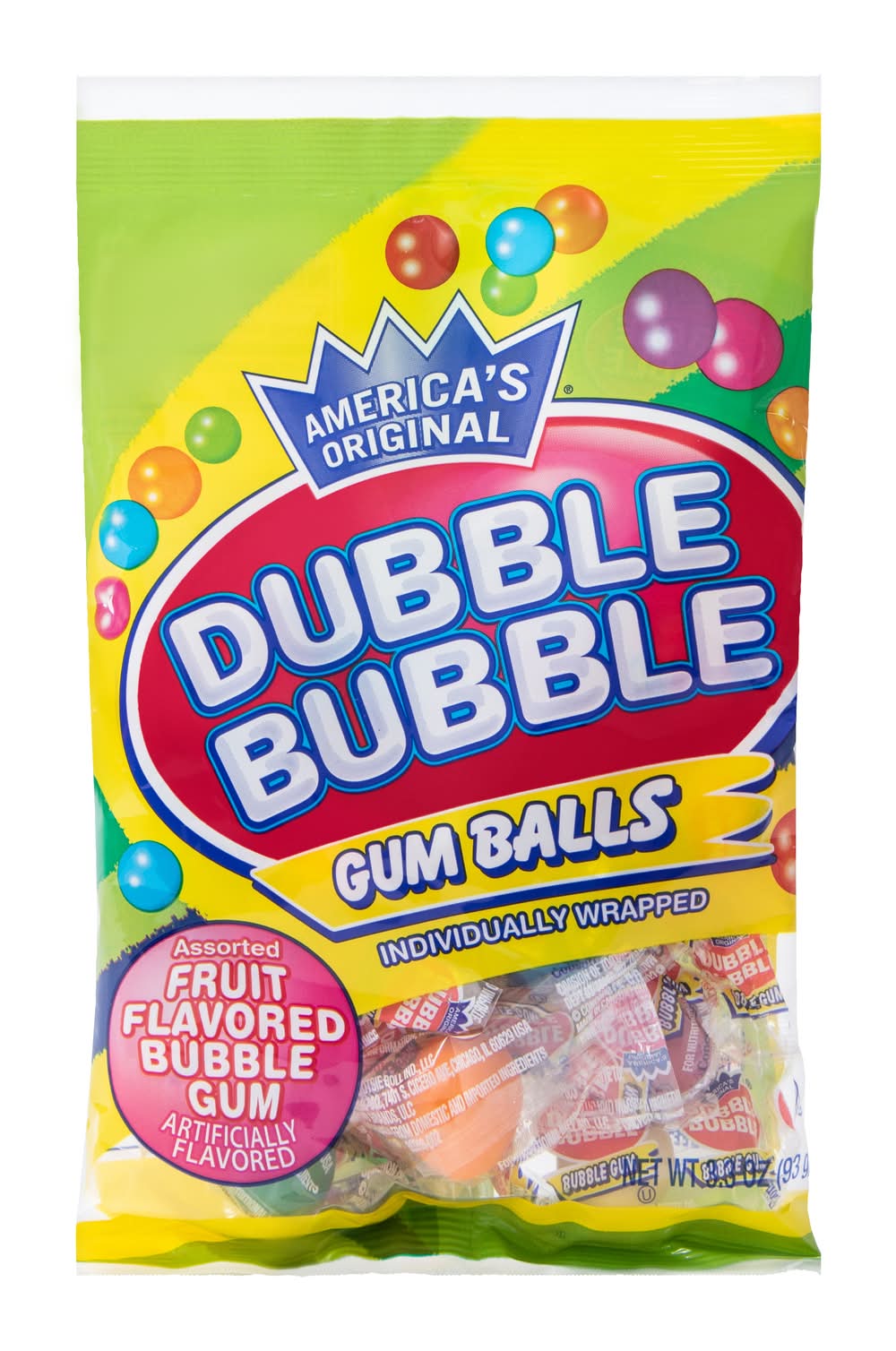 Dubble Bubble® Gum Balls 3.3oz