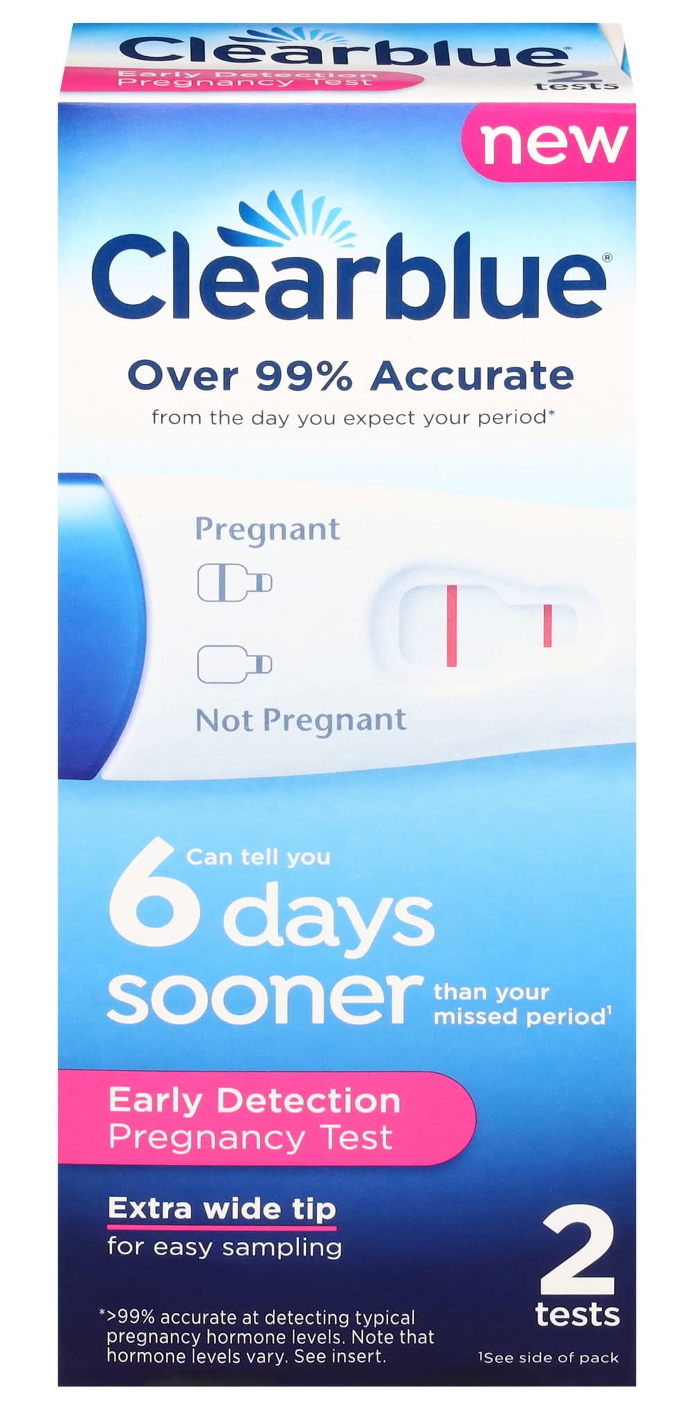 Clearblue Early Detection Pregnancy Test (2 ct)