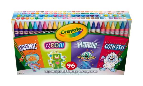 Crayola Special Effect Crayons (96 ct)