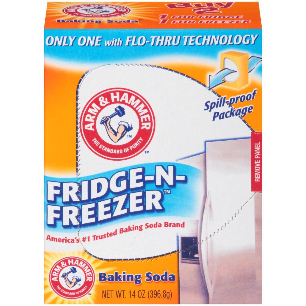 Arm & Hammer Unscented Odor Eliminator Box 14-oz - Keeps Food Fresh - Removable Panels - Lasts 30 Days | 3320000020