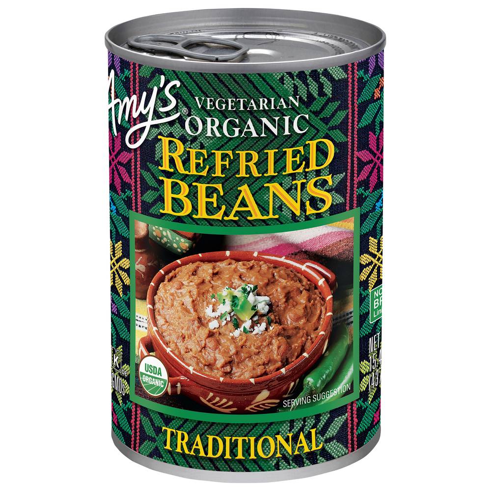 Amy's Vegetarian Organic Traditional Refried Beans (15.4 oz)