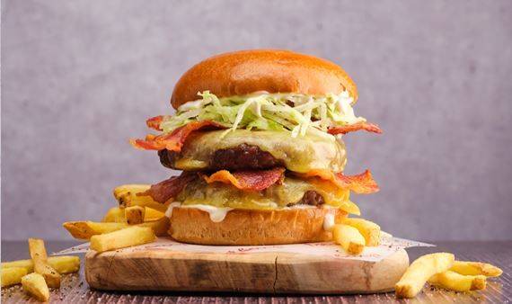 Double Bacon Cheese Burger