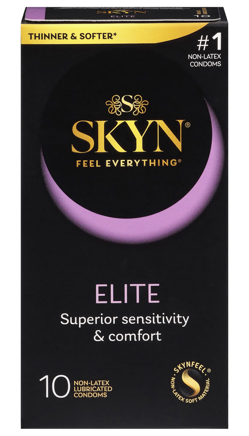 Skyn Feel Everything Elite Non-Latex Lubricated Condoms
