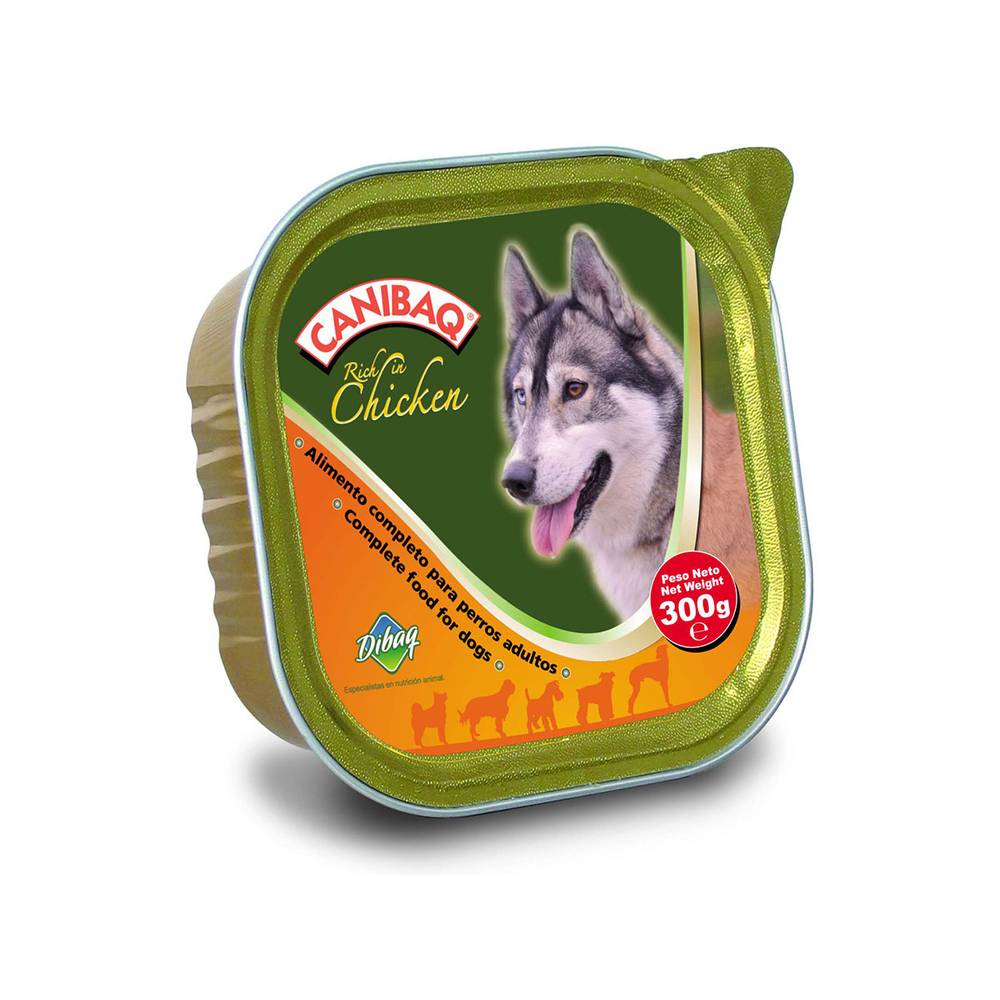 Tarrina Paté Canibaq Pollo 300 Gr