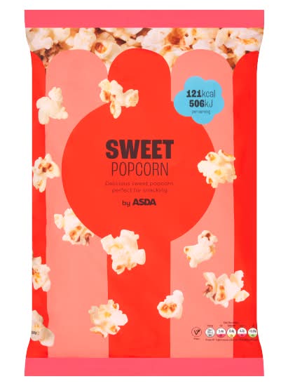 ASDA Sweet, Sweet Popcorn (100g)