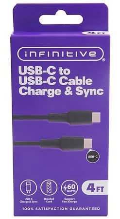 Infinitive Usb C To C Braided Cable
