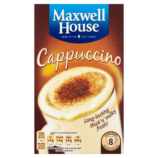 Maxwell House Classic Roast Cappuccino (8ct,108 g)