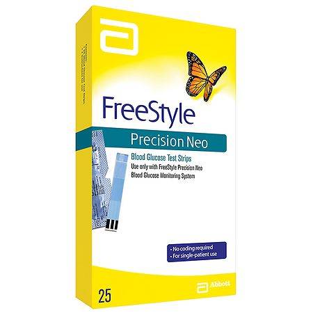 FreeStyle Precision Neo Blood Glucose Test Strips