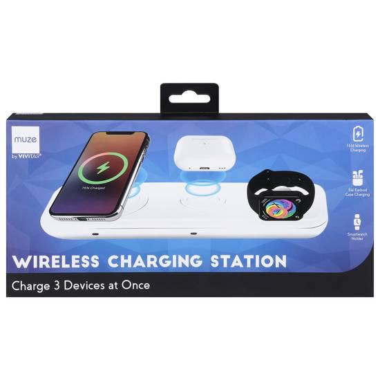 Muze Wireless Charging Station