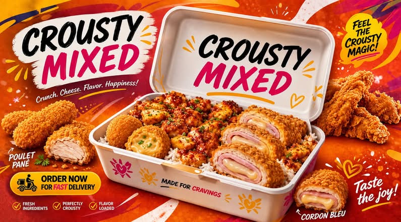 Crousty mixed