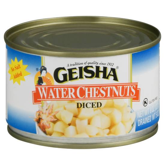 Geisha Diced Water Chestnuts (8 oz)