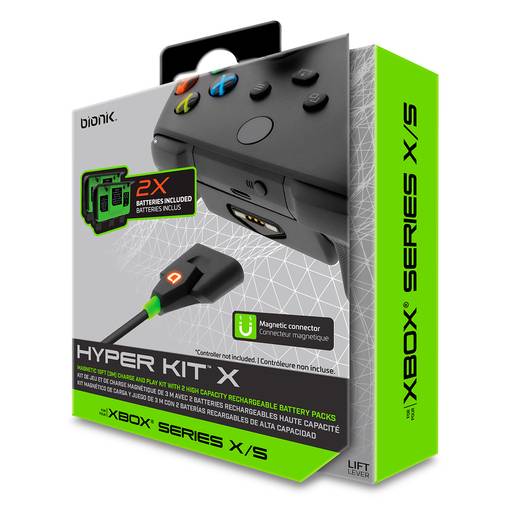 Bionik · Kit de carga para control hyper x