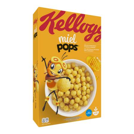 Céréales miel pops KELLOGG'S - le paquet de 400g