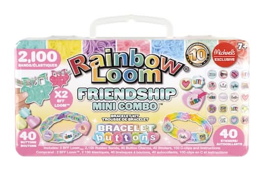 Rainbow Loom Friendship Mini Combo Bracelet Kit, Multicolour (2282 ct)