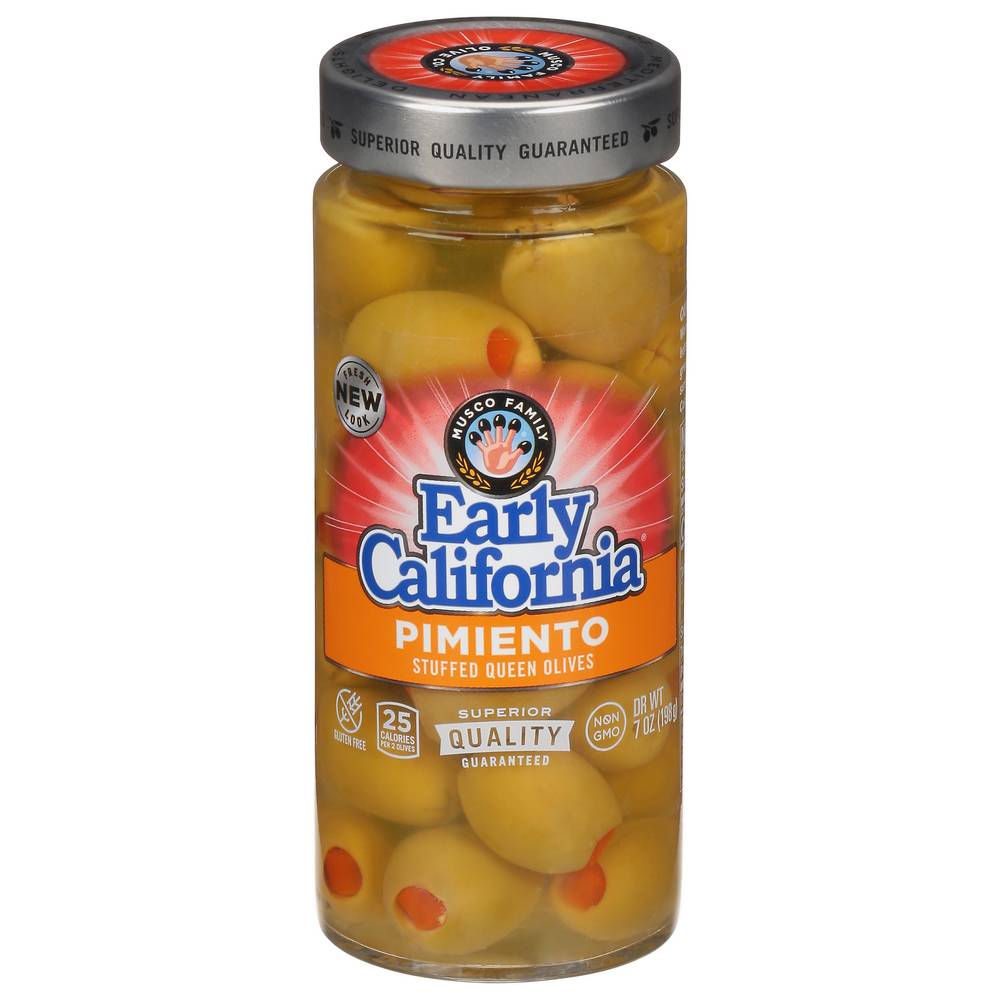 Early California Pimiento Stuffed Queen Olives (7 oz)