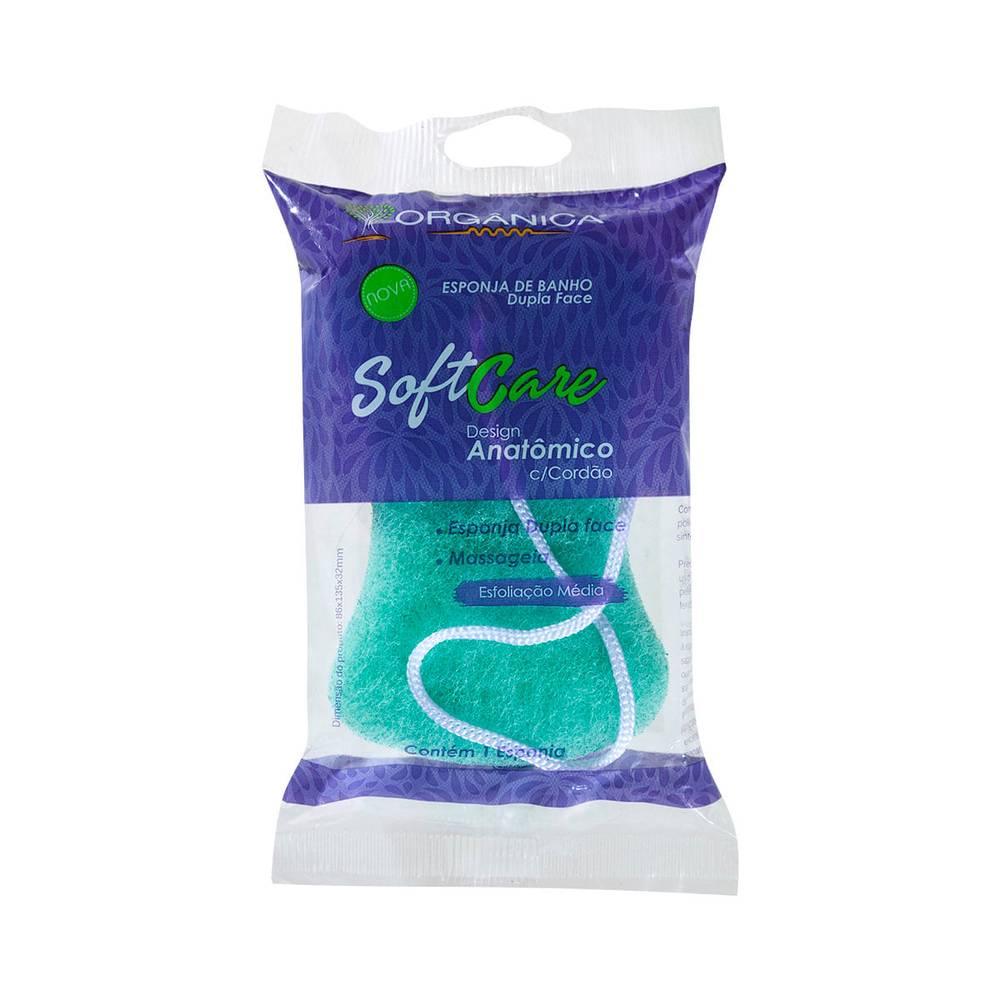 Orgânica esponja de banho soft care (1 unidade)