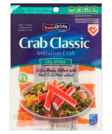Transocean Classic Leg Style Imitation Crab (8 oz)