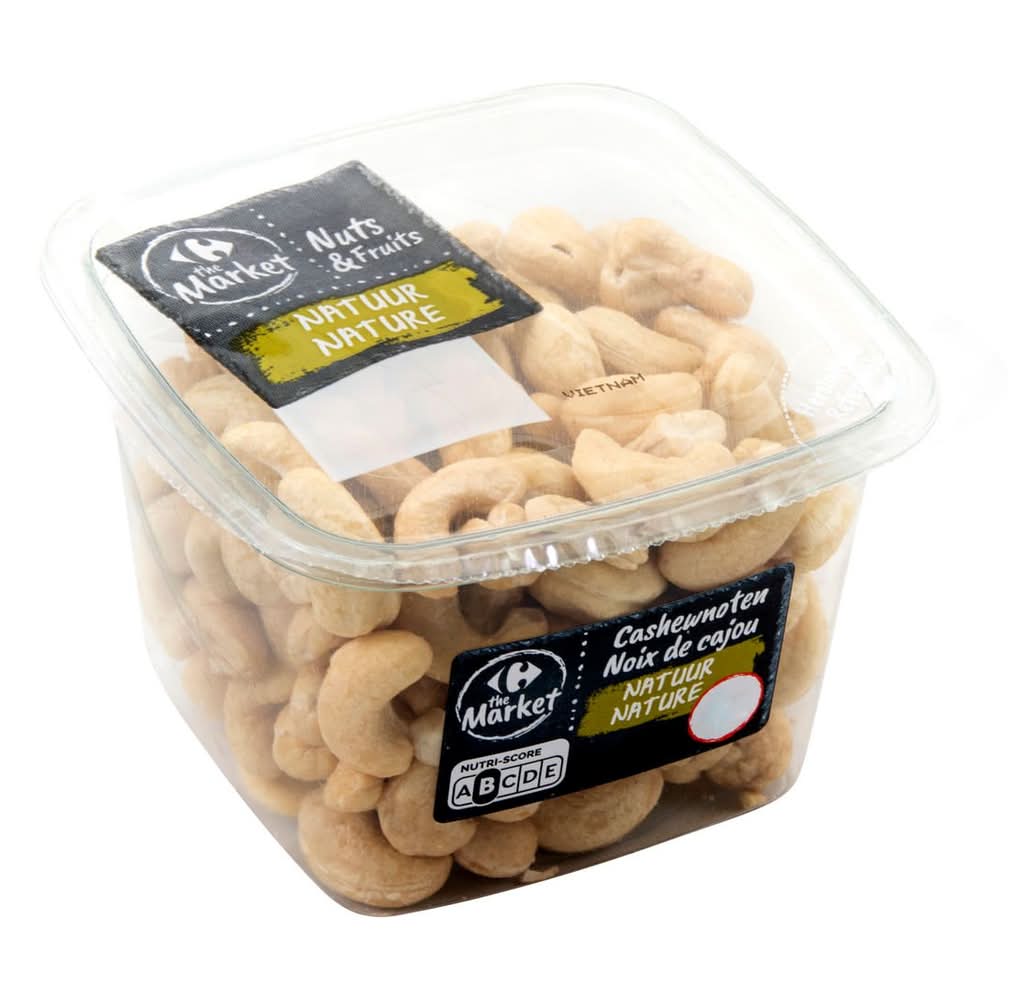Carrefour Nuts & Fruits Natuur Cashewnoten 200 g