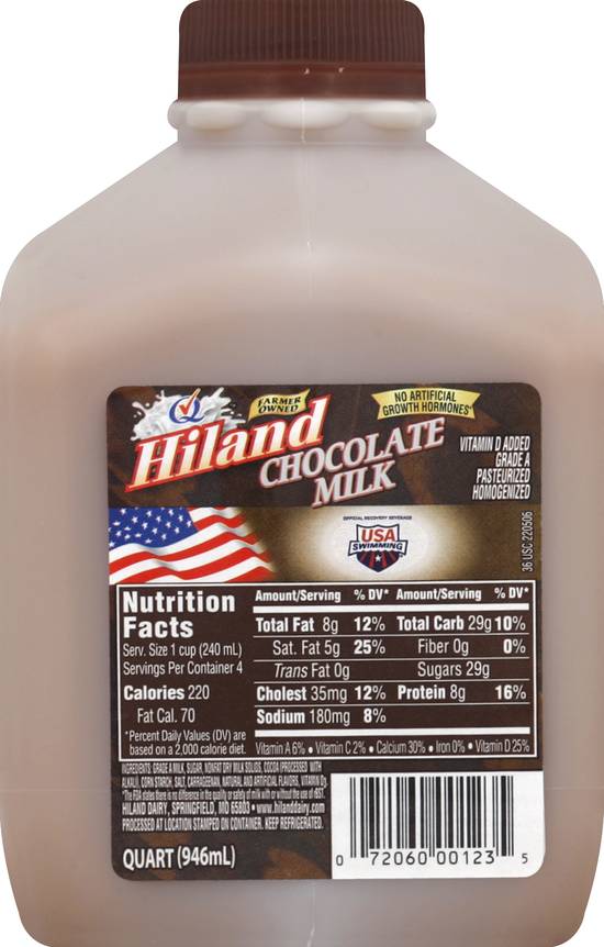 Hiland Chocolate Milk (946 ml)