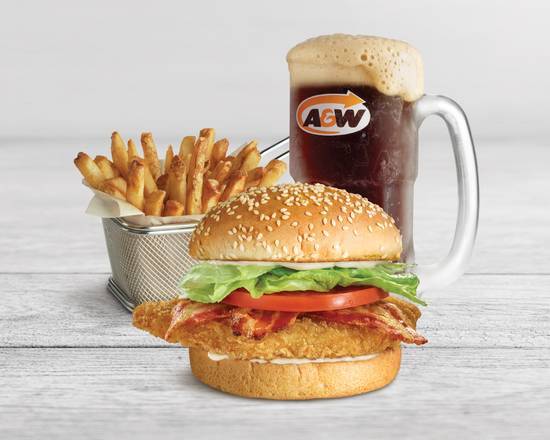 BLT Chicken Burger Combo