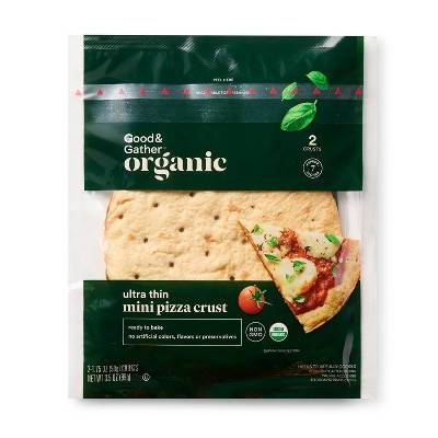 Good & Gather Organic Mini Ultra Thin Pizza Crusts (3.5 oz, 2 ct)