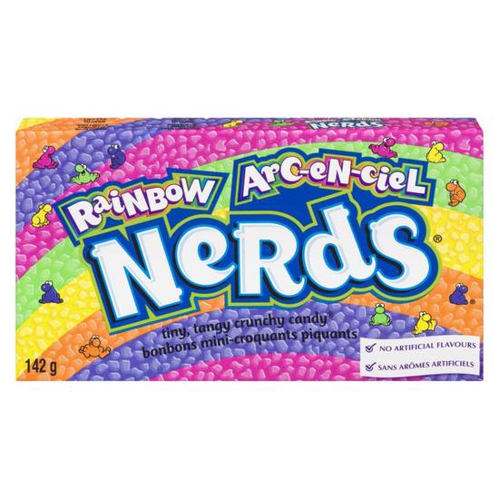 Wonka mini bonbons piquants arc-en-ciel (142 g) - rainbow nerds candy (142 g)