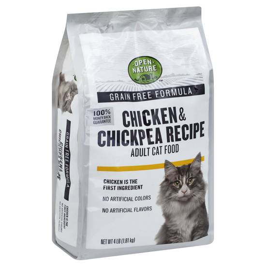 Open Nature Cat Food Chicken & Chickpea Grain Free (4 lb)