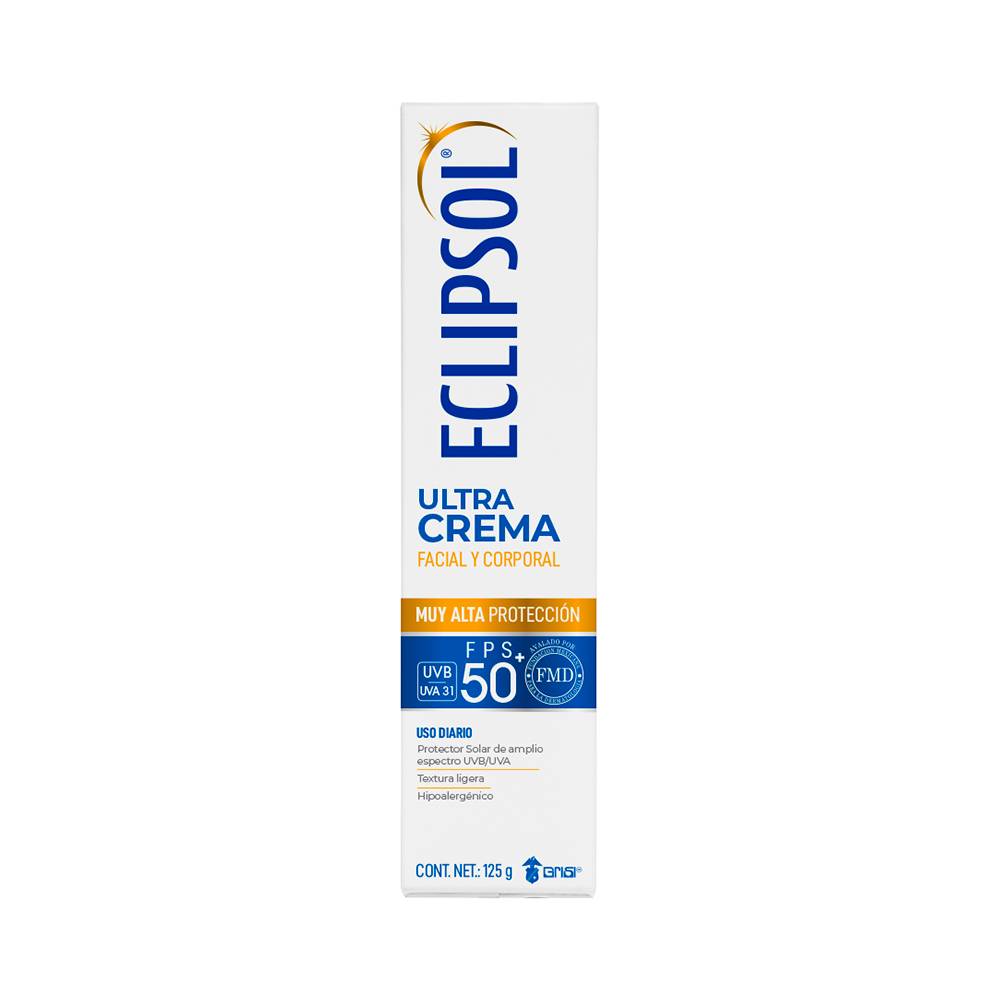 Eclipsol protector solar en crema ultra fps50 (tubo 125 g)