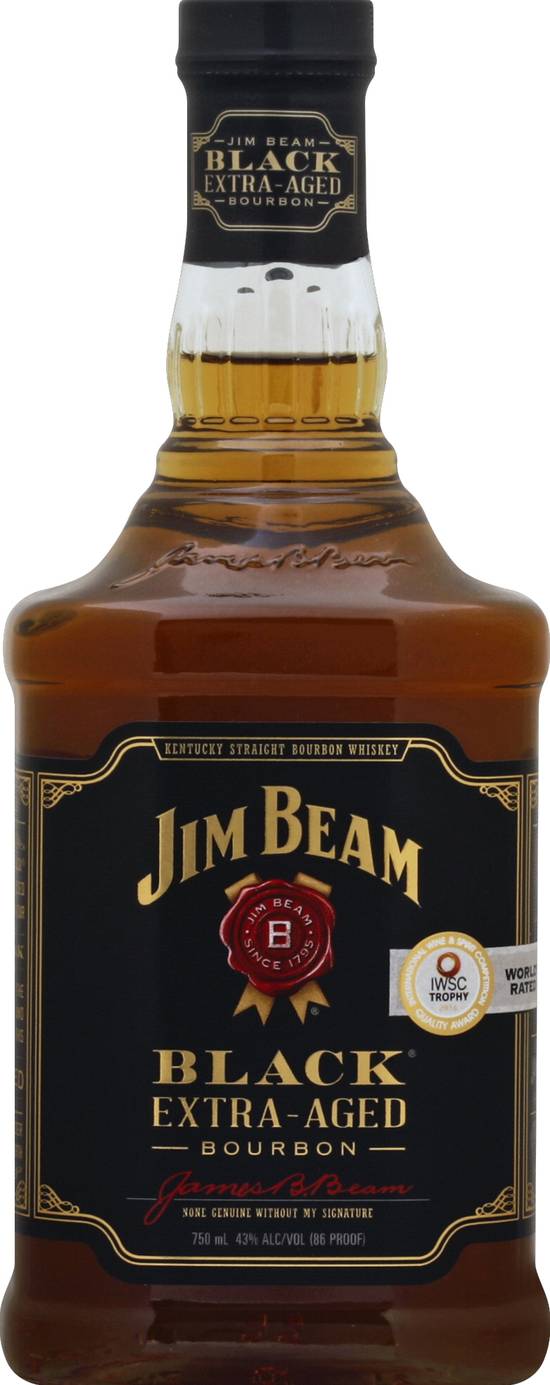 Jim Beam Black Extra-Aged Kentucky Straight Bourbon Whiskey (750 ml)
