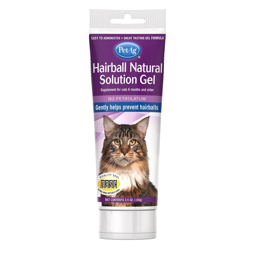 Petag Hairball Natural Solution Gel Supplement For Cats