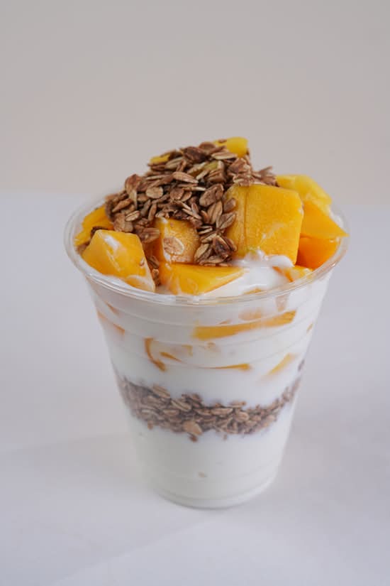Mango Parfait 12 oz Cup
