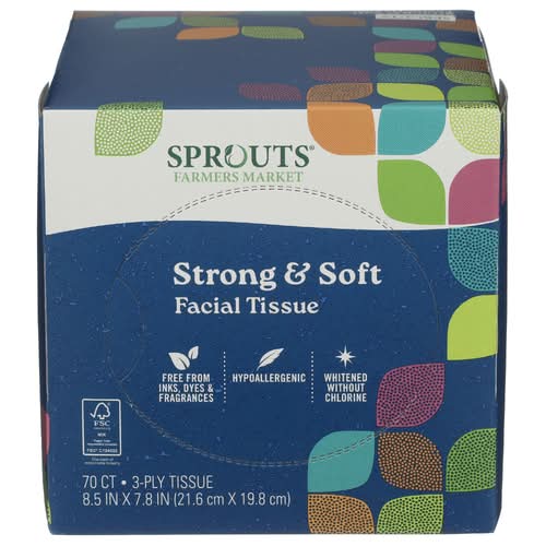 Sprouts Strong & Soft Facial Tissue