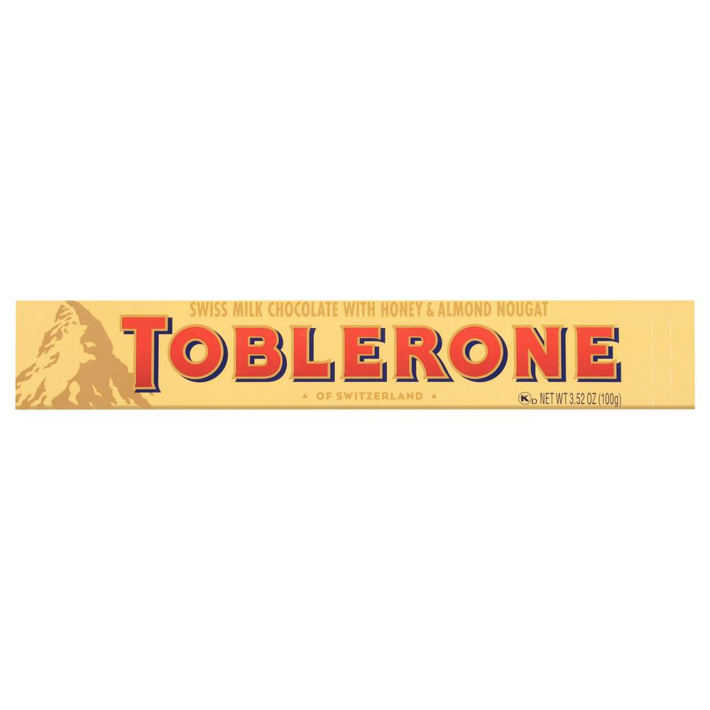 Toblerone Honey and Almond Nougat Swiss Milk Chocolate