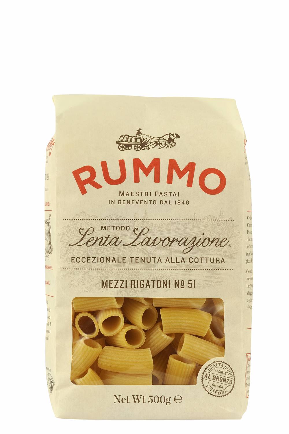 Rummo - Mezzi rigatoni n°51 (500g)