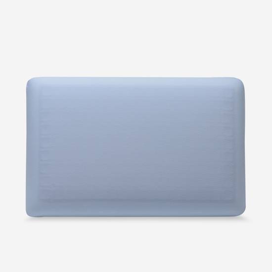 Oreiller GelCool™ Standard tout dormeur blanc avec du bleu