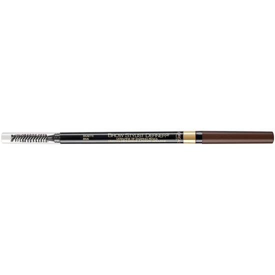 L'Oreal Paris Brow Stylist Shape & Fill Definer Waterproof Eyebrow Pencil Brunette (0.003 oz)
