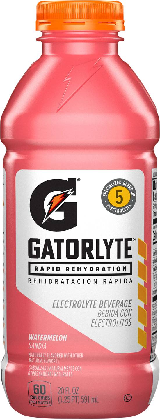 Gatorade Gatorlyte Watermelon Rapid Rehydration Electrolyte Beverage (20 fl oz)