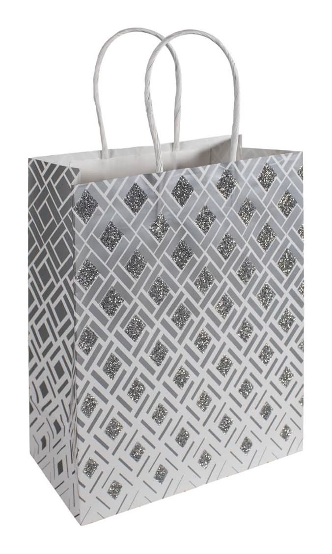 Embossed Vertical Gift Bag Medium