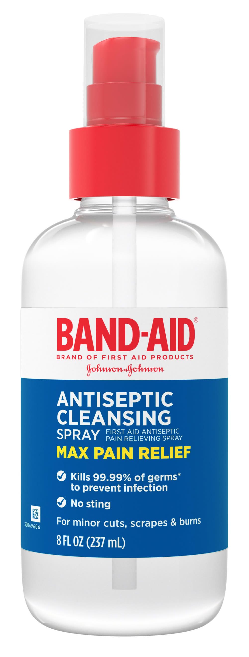 Band-Aid Max Pain Relieving Antiseptic Cleansing Spray (8 fl oz)