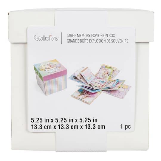 5" White Memory Explosion Box By Recollections