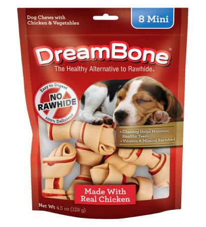 Dreambone® Dog Chews With Chicken & Vegetables 8-Count